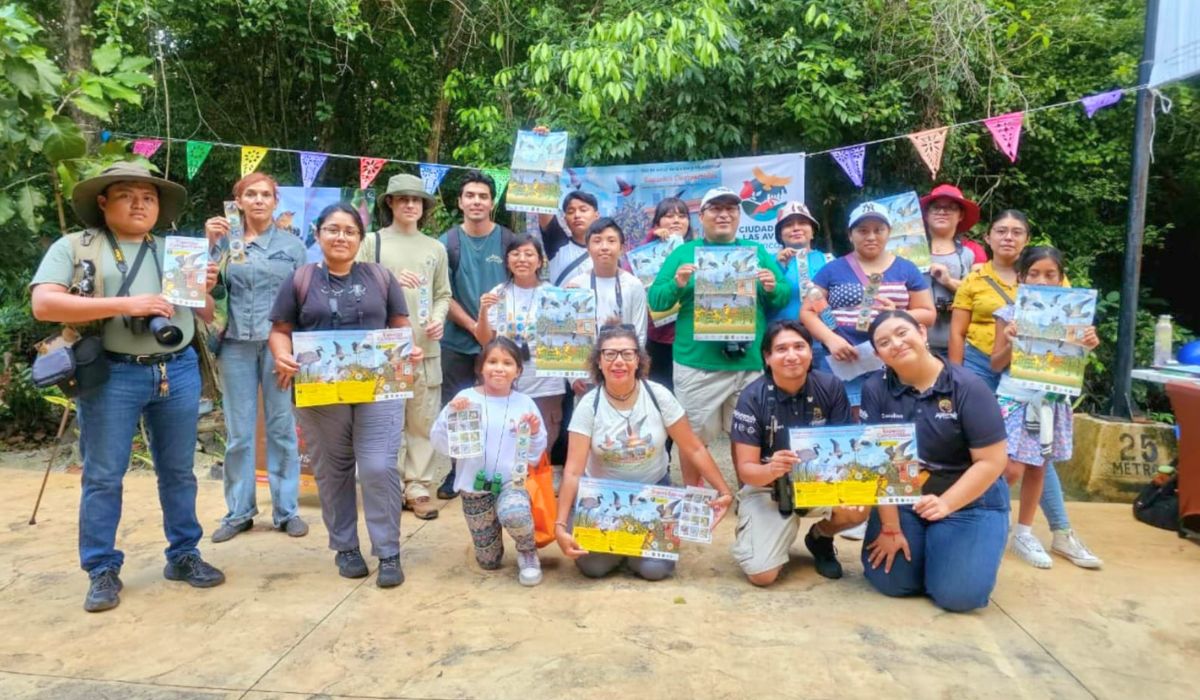 Celebran el Día Internacional de las Aves Migratorias en Cozumel