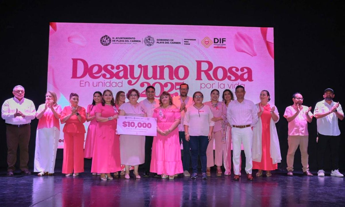 DIF Playa del Carmen fortalece la lucha contra el cáncer de mama