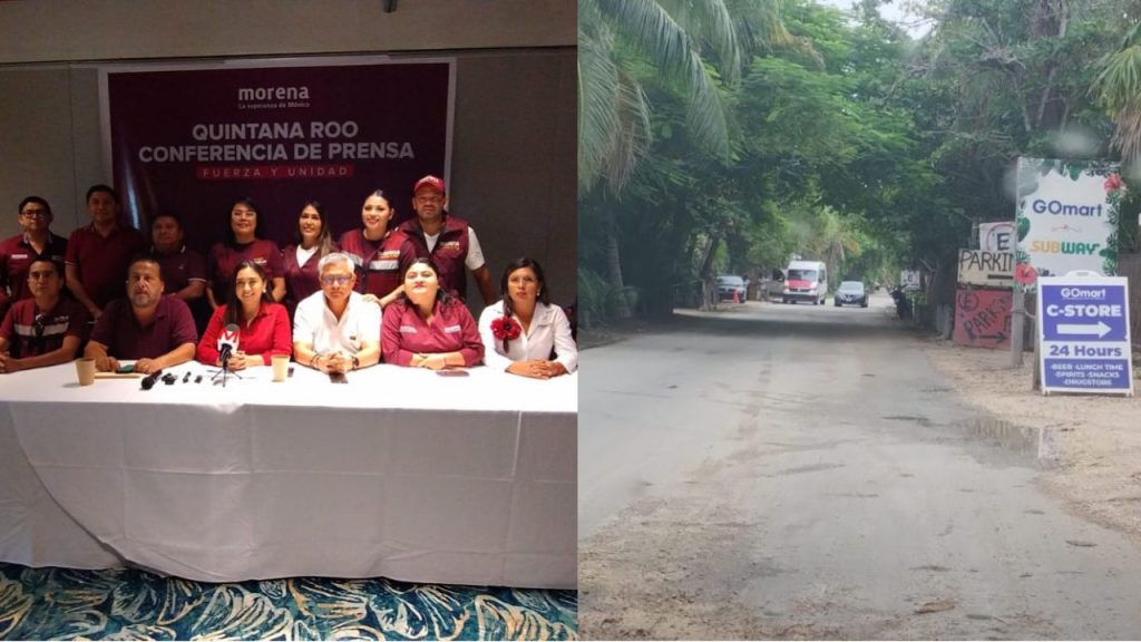 Dirigentes de Morena en Quintana Roo señana que hay una campaña de desprestigio contra Tulum.
