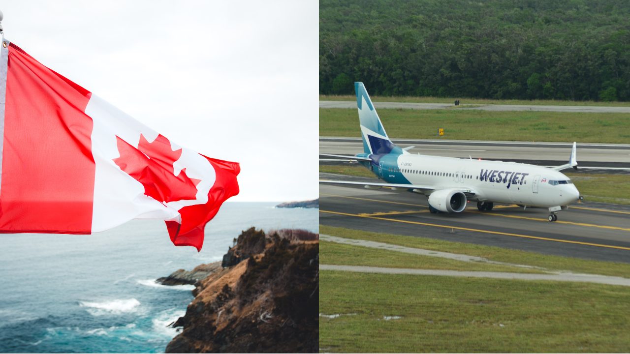 Primer vuelo directo Calgary-Cozumel de WestJet arriba a la isla con 174 pasajeros.