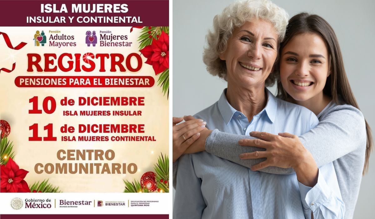 Pensiones para el Bienestar en Isla Mujeres