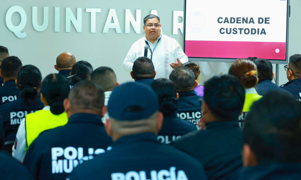 Capacitación policial en Isla Mujeres fortalece labor de primeros respondientes