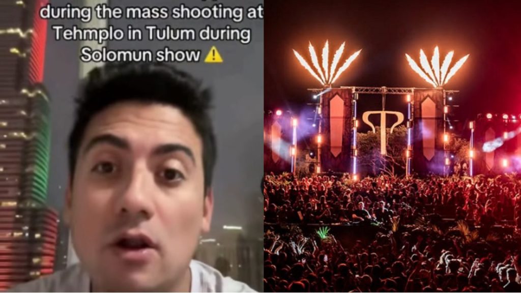 El tiroteo en Tulum durante el festival de Solomun dejó un muerto y dos heridos, según autoridades.