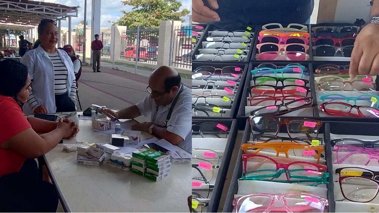 Caravana de la Salud en Playa del Carmen brinda servicios médicos y jurídicos gratuitos a la población.
