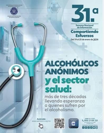 Alcohólicos Anónimos en Playa del Carmen realiza jornadas de concientización en hospitales y centros de salud.