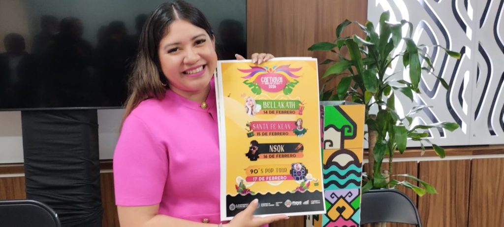 El Carnaval Playa del Carmen 2026 tendrá 146 artistas participando en la cartelera oficial que incluye conciertos gratis del 11 al 17 de febrero.