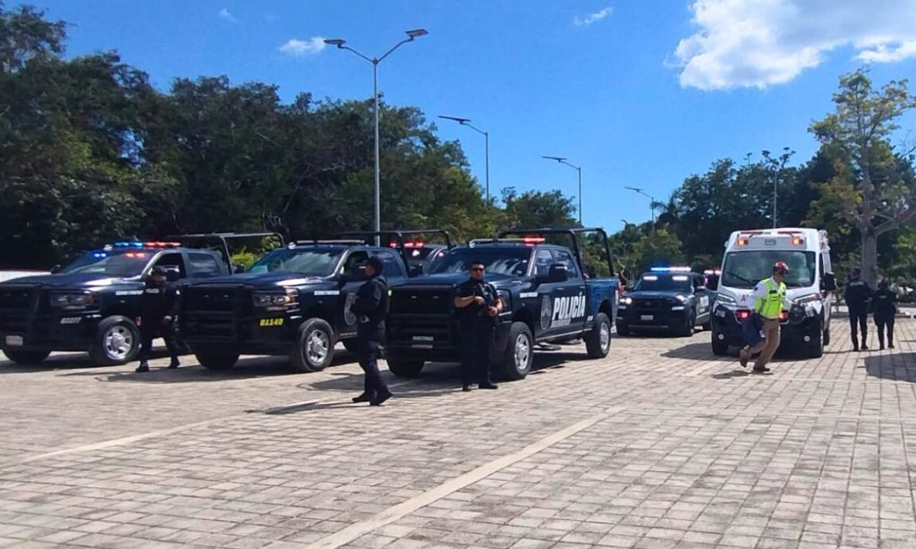 Arranca operativo de seguridad para el Carnaval 2026 en Playa del Carmen