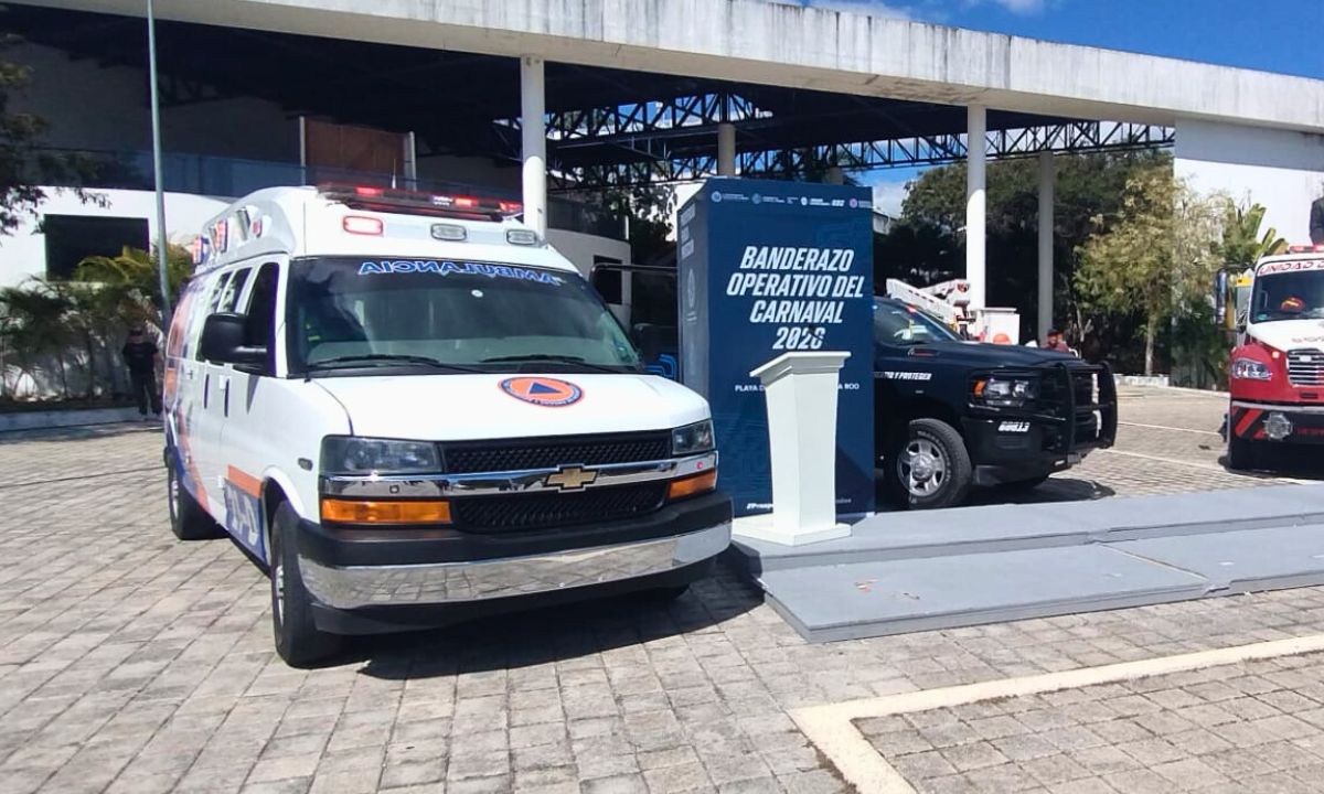 Arranca operativo de seguridad para el Carnaval 2026 en Playa del Carmen