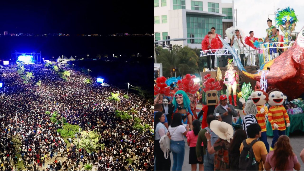 El Carnaval Cancún 2026 se realizará del 12 al 17 de febrero con entrada gratuita en tres sedes de la ciudad.