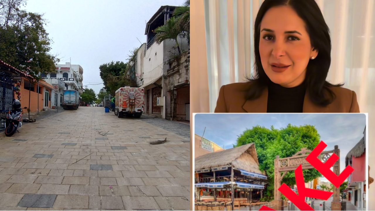 Luis Herrera Quiam aclara detalles sobre el patronato en Quinta Avenida de Playa del Carmen.