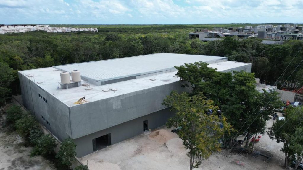 Supervisión del avance de obra del C4 de Tulum, que registra 70% de construcción y una inversión superior a 38 millones de pesos.