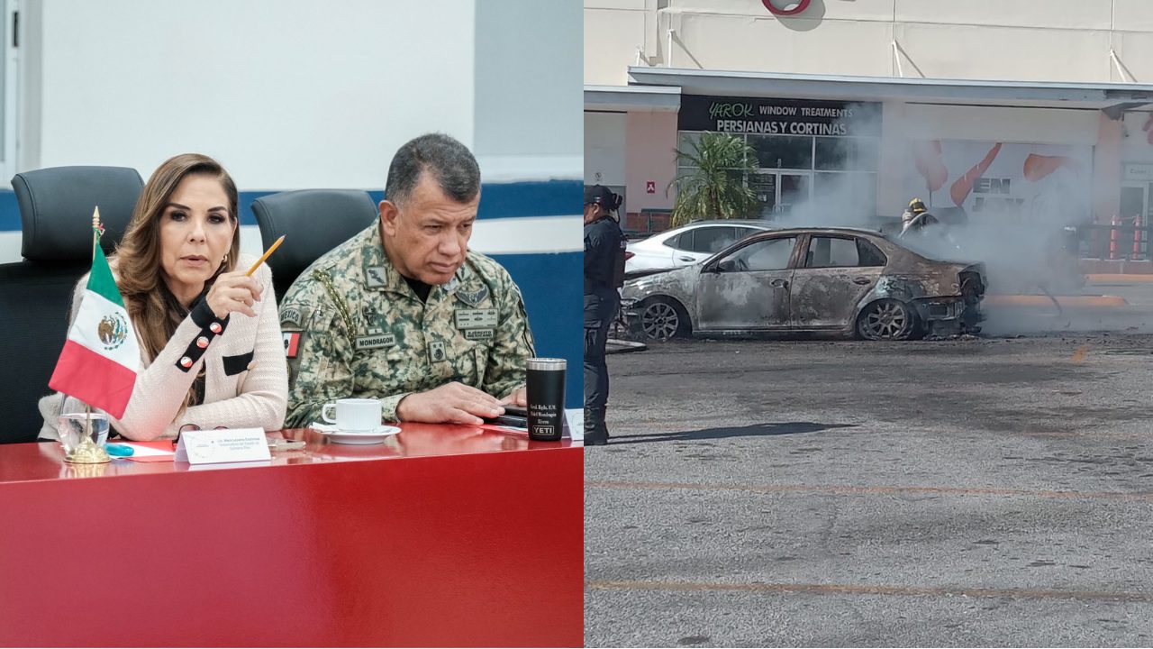 Autoridades refuerzan la seguridad ante los reportes del CJNG en Quintana Roo.
