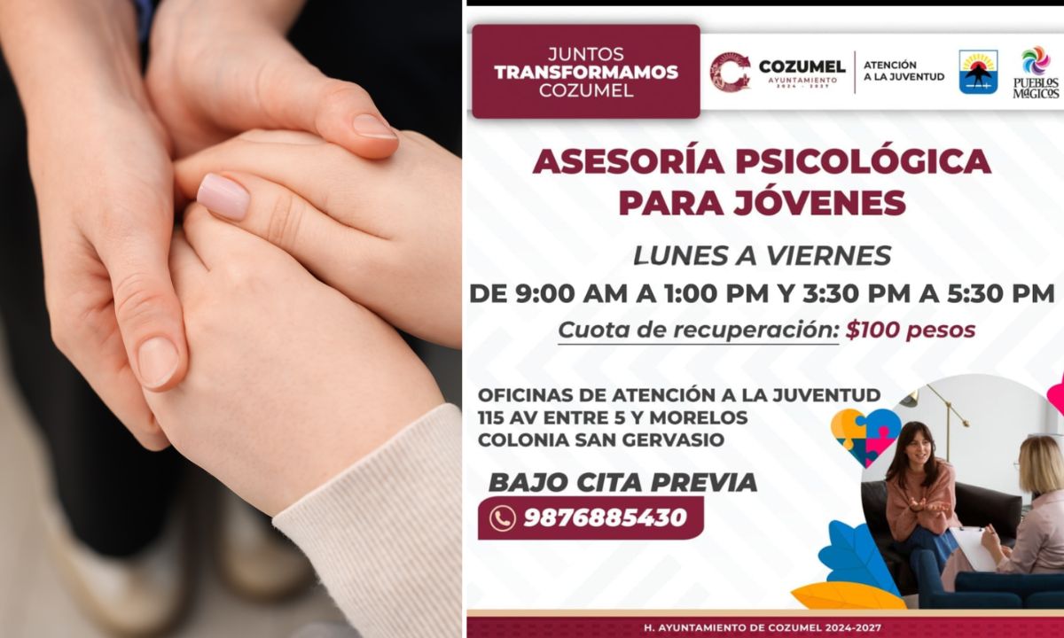 asesoría psicológica para jóvenes en Cozumel