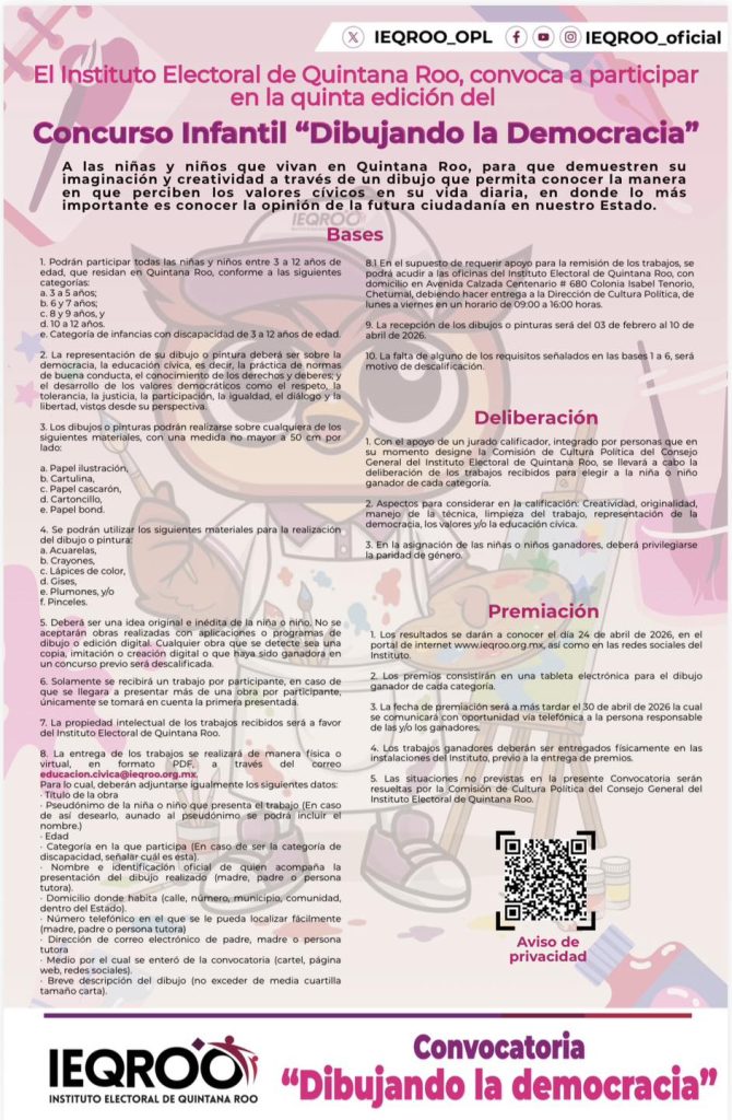 Dibujando la Democracia en Chetumal