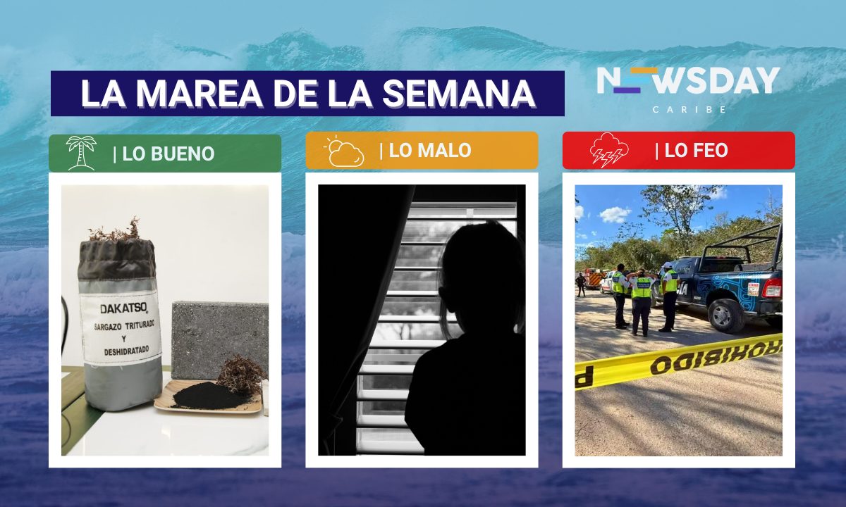 Presentación de Sargacreto, disputa por custodia pone en posible riesgo a menor y fallece operador por volquete marcan La Marea de la Semana.