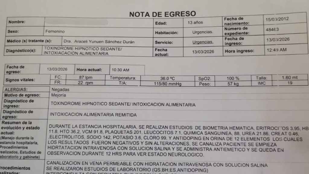 El maestro de Playa del Carmen fue detenido tras presuntamente intoxicar a cuatro alumnas de secundaria con "dulces" durante clase.