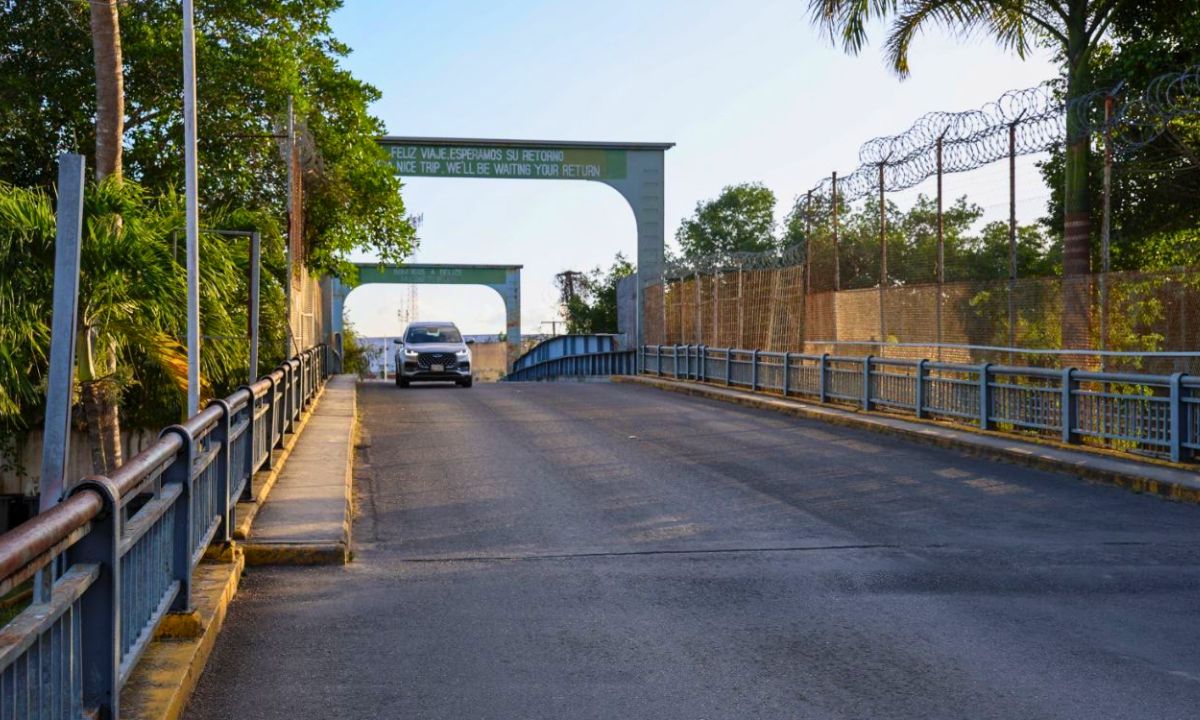 reconstrucción del Puente Internacional Río Hondo 1