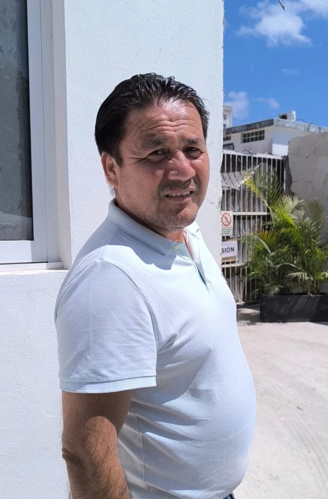Aguas negras en Xcalacoco: Abisai Lucena Bernal, jefe de departamento de la Procuraduría de Protección al Ambiente.