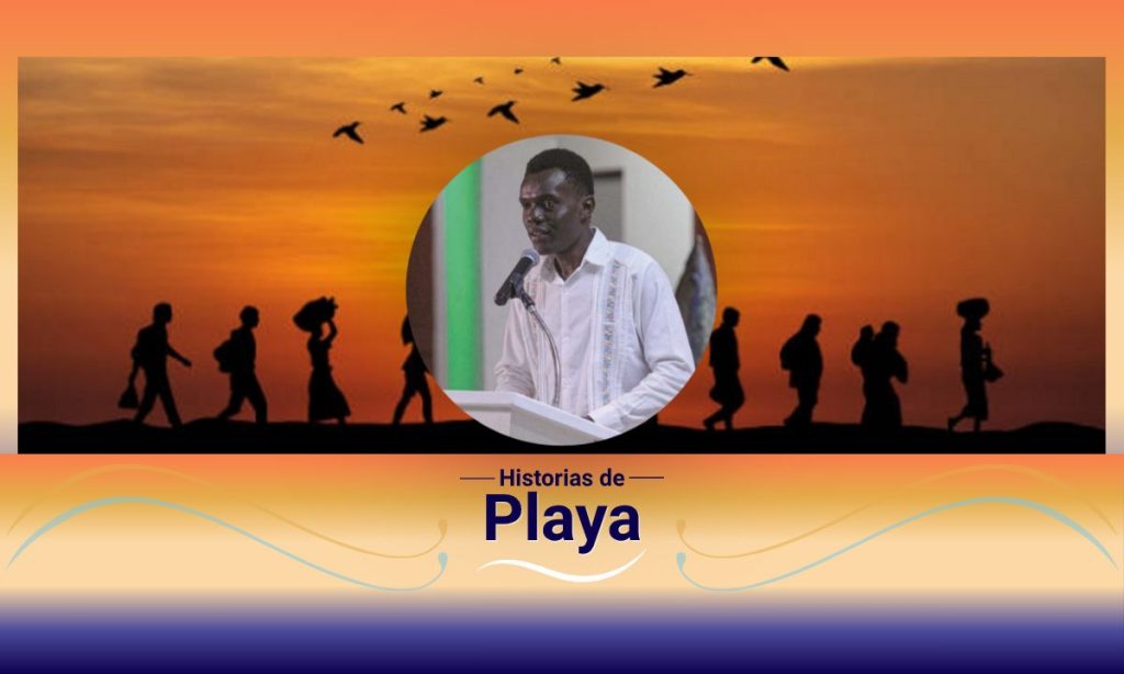 Wilson Charles, activista y defensor de los derechos de los naturalizados en Quintana Roo, para el especial “Historias de Playa”.