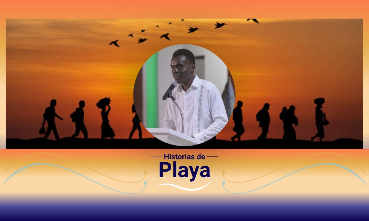 Wilson Charles, activista y defensor de los derechos de los naturalizados en Quintana Roo, para el especial “Historias de Playa”.