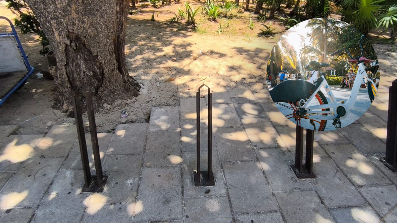 Las bicicletas de Biciplaya desaparecieron de las calles de Playa del Carmen sin notificación oficial.