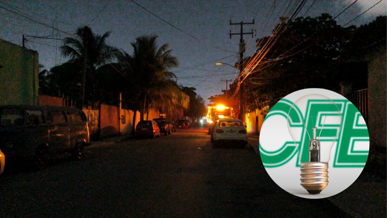 El cuarto apagón en Playa del Carmen afecta a miles de familias en plena ola de calor