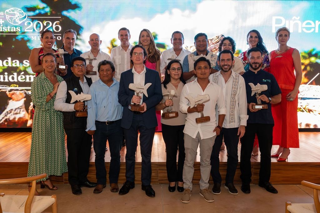 Grupo Piñero entregó los premios Los +Ecoístas México 2026 en el Parque del Jaguar, en Tulum, Quintana Roo.