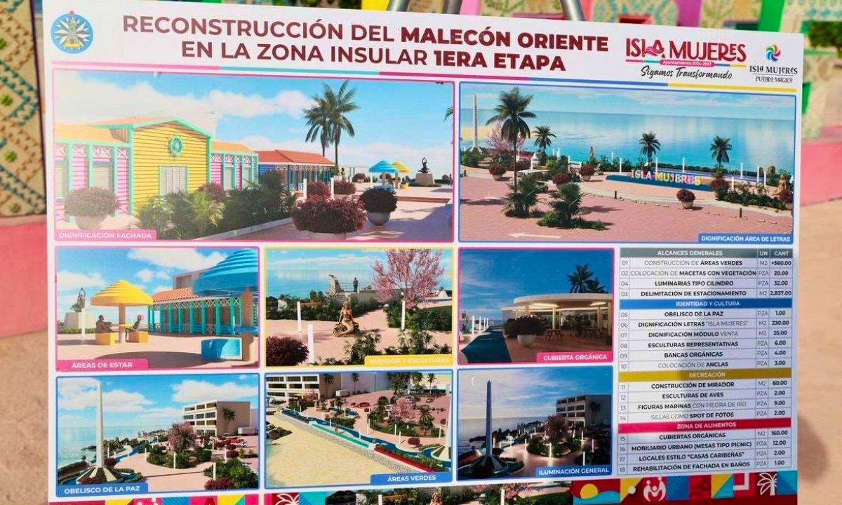 Inicia construcción del Malecón Paseo de las Sirenas