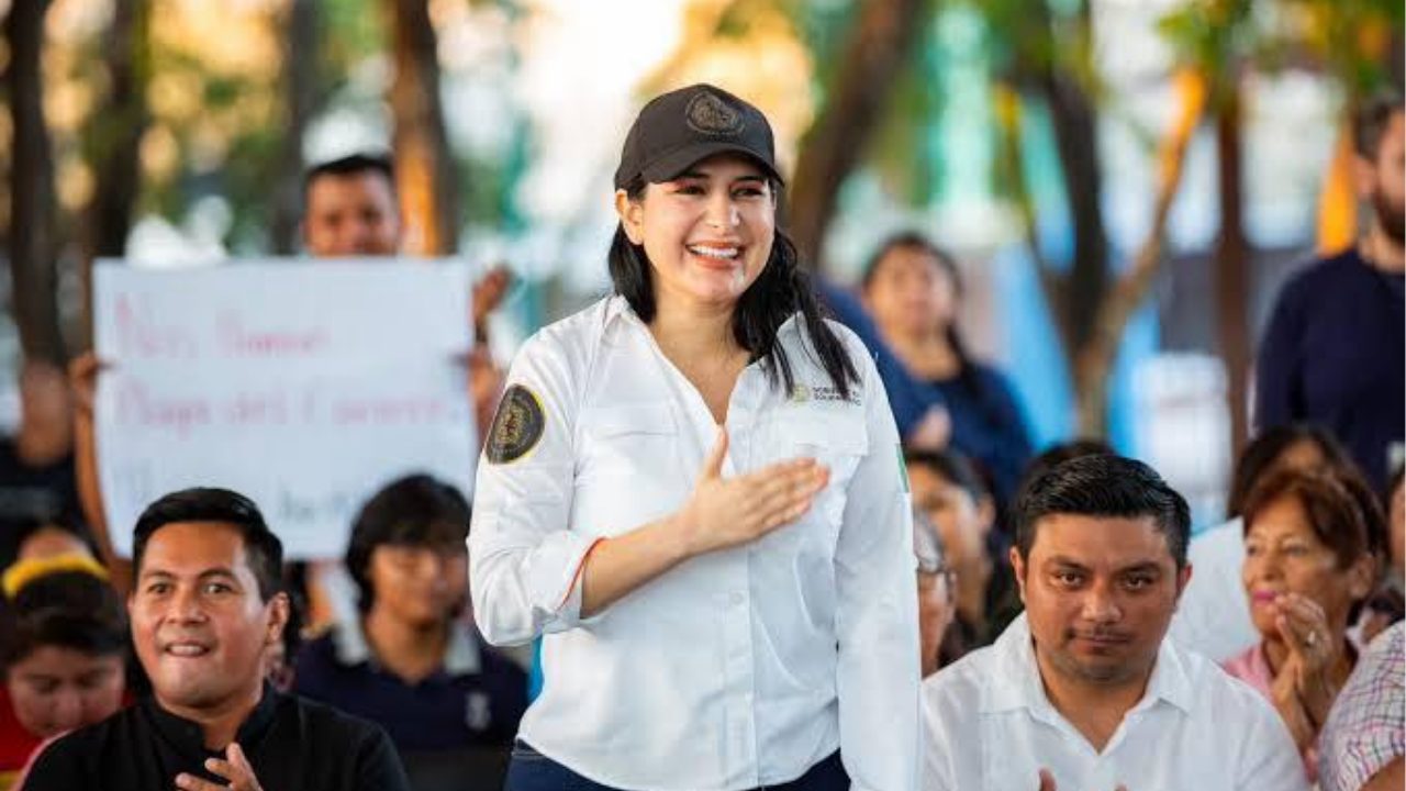 Estefanía Mercado descartó buscar la gubernatura de Quintana Roo.