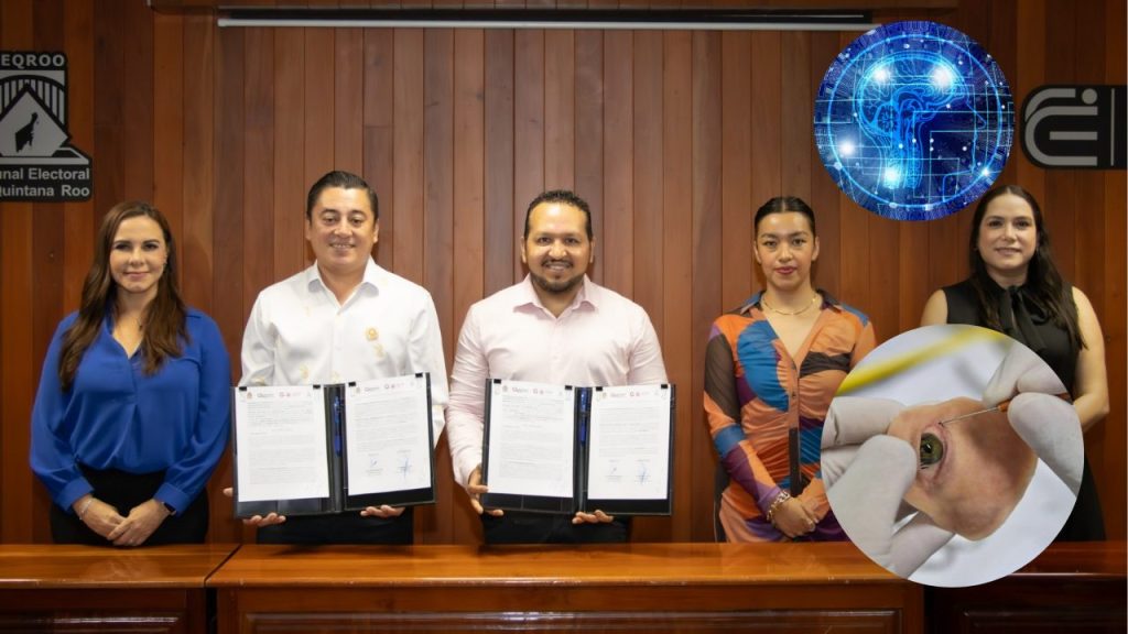 Personal de los tribunales de Quintana Roo durante la certificación en Inteligencia Artificial organizada por el TEQROO, la ATD y la IYF.