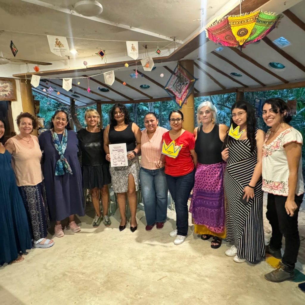 Rossy Vivanco, promotora cultural y fundadora de "Libros Libres" en Playa del Carmen.