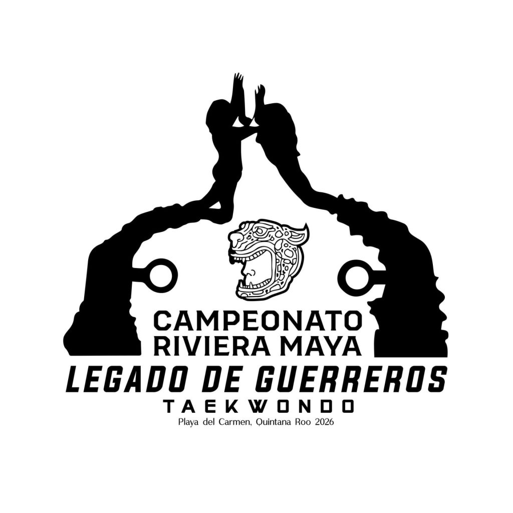 El Campeonato Riviera Maya Taekwondo 2026 "Legado de Guerreros TKD" reunió a más de 70 academias en el Poliforum de Playa del Carmen.