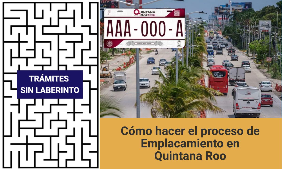 Emplacamiento en Quintana Roo: agenda tu cita en satq.qroo.gob.mx/citas y lleva todos tus documentos en original y copia.