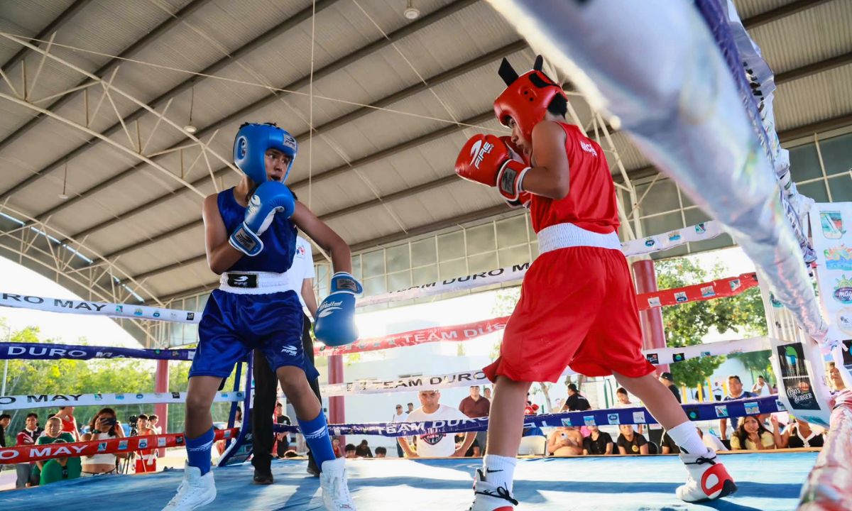 Copa Municipal de Boxeo en Ciudad Mujeres