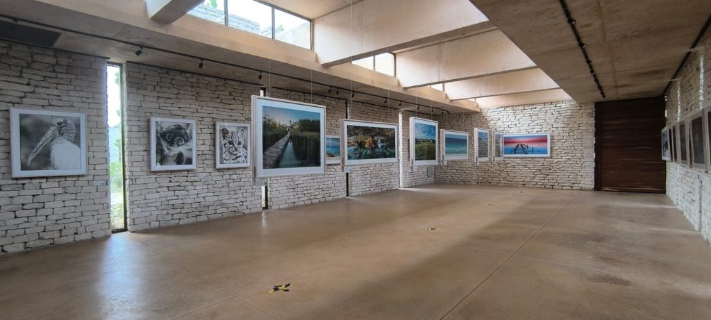 Vista del Mureco de Tulum, museo gratuito dentro del Parque del Jaguar.