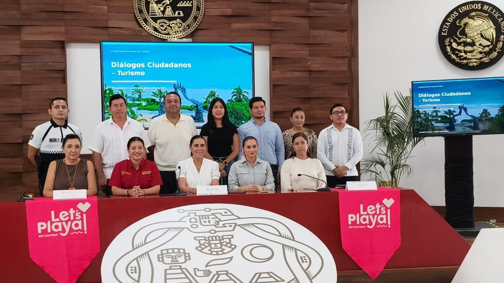 Habitantes y autoridades definieron las prioridades del turismo en Playa del Carmen.