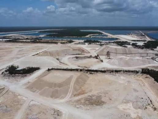 Los predios en el centro de la disputa internacional por Calica, entre el gobierno de México y Vulcan Materials Company.