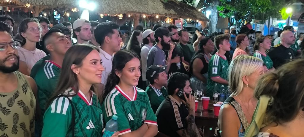 Autoridades confirman saldo blanco en Playa del Carmen tras los festejos por el partido de México en el Mundial 2026.