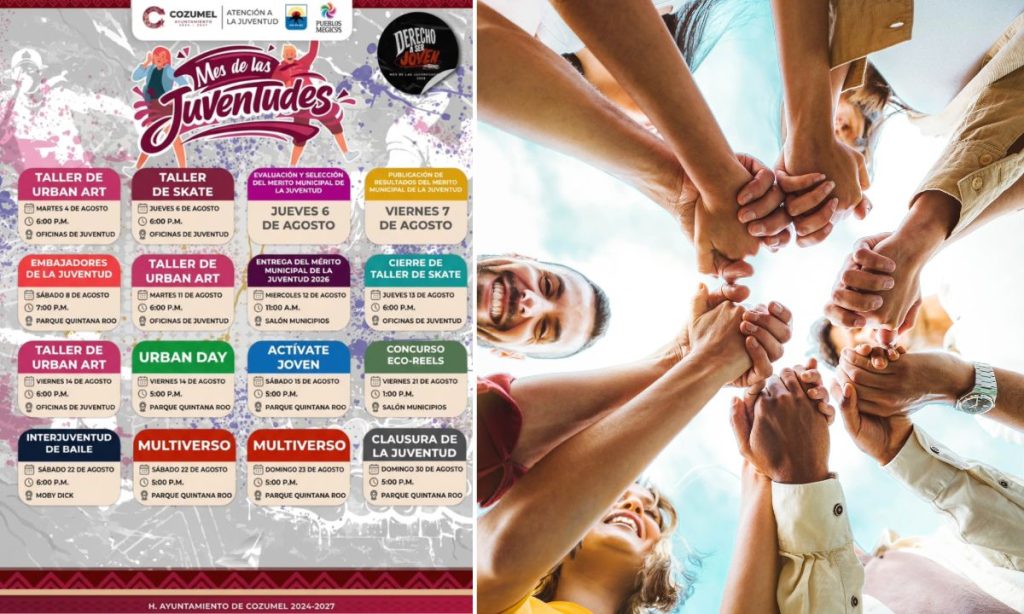 Mes de las Juventudes 2026 en Cozumel