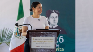 Estefanía Mercado confirma que buscará la reelección en Playa del Carmen.