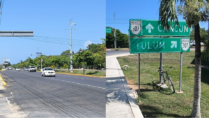 Urge un puente en la carretera federal 307 de Quintana Roo, piden vecinos.
