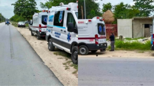 Dos hombres resultaron electrocutados en Playa del Carmen al manipular cableado de alta tensión.