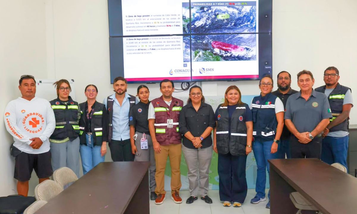 Protección Civil en Cancún coordina acciones preventivas