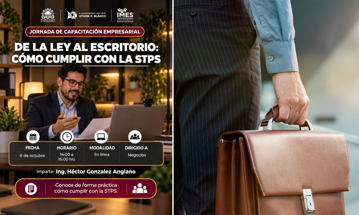 Capacitación en línea sobre obligaciones ante la STPS para negocios de Chetumal