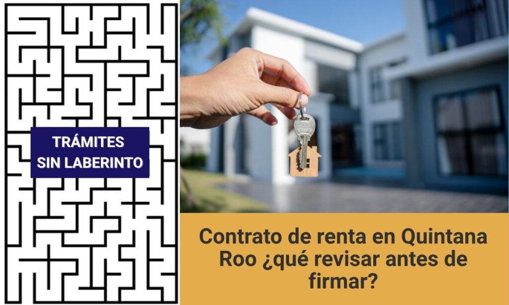 Contrato de renta en Quintana Roo