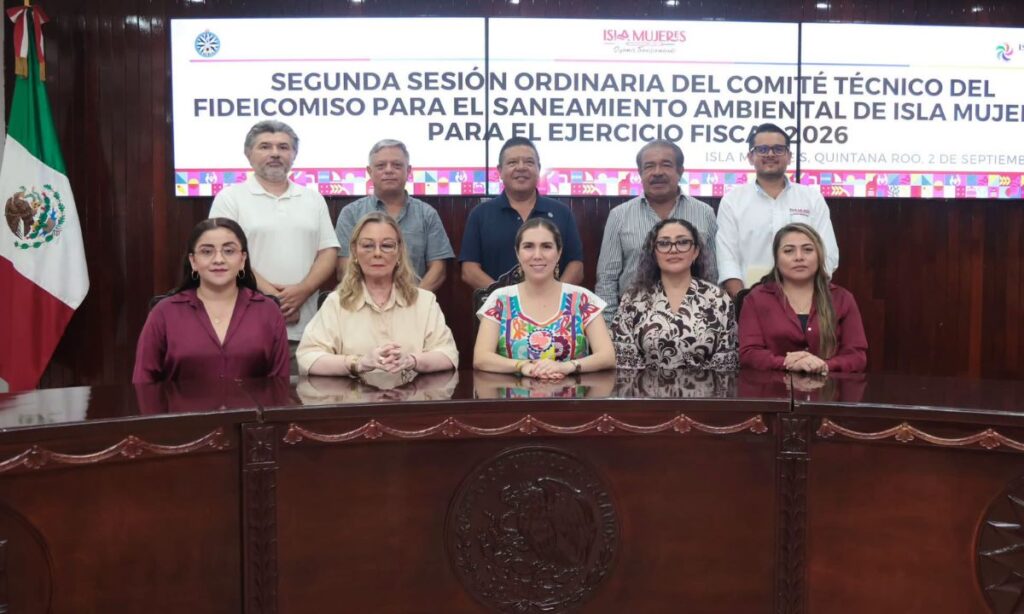 Isla Mujeres reporta avances de obras con recursos de saneamiento ambiental