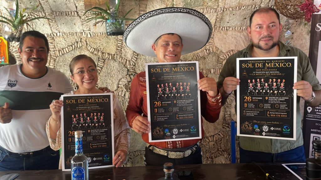 El Festival Internacional de Mariachi Quintana Roo se realizará el 26 de septiembre en el Teatro de la Ciudad "Xamán-Há".