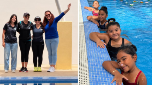 La natación artística en Quintana Roo reunió a 27 atletas de Cancún y Playa del Carmen.