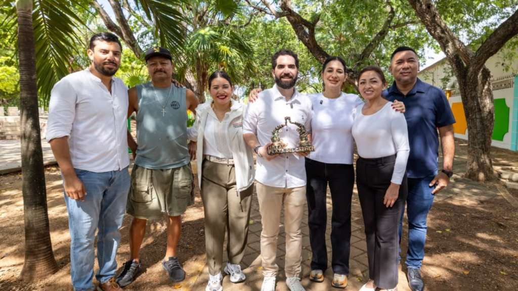 Parquemanía en Playa del Carmen presentó la Tiendita Playense en el parque de la colonia Ejido.
