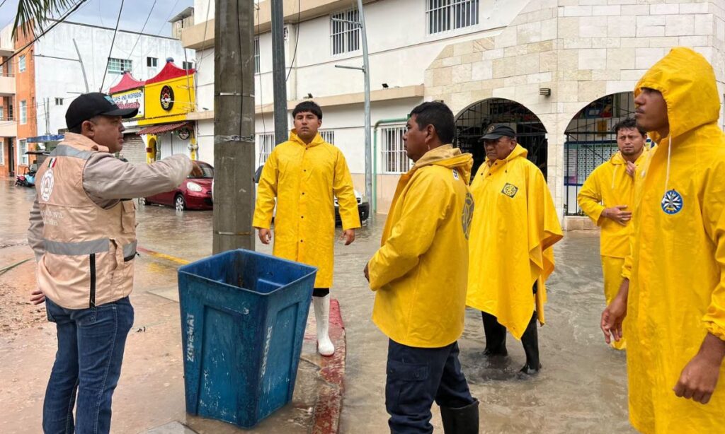 Operativo Tormenta en Isla Mujeres